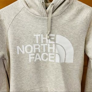 North face sweatshirt hooded